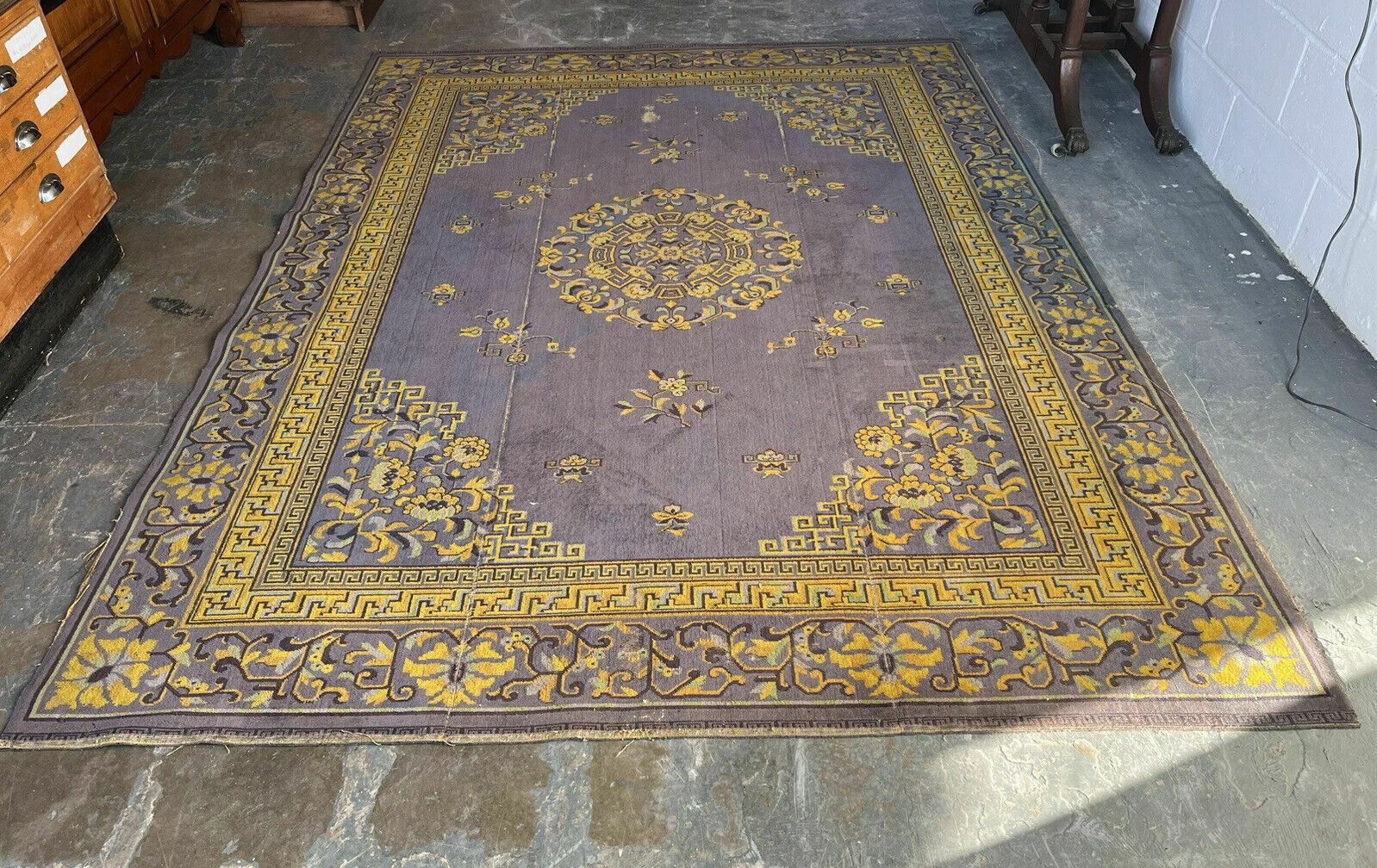 Edwardian Country House Carpet / Rug 271 X 203 Cms photo furniture