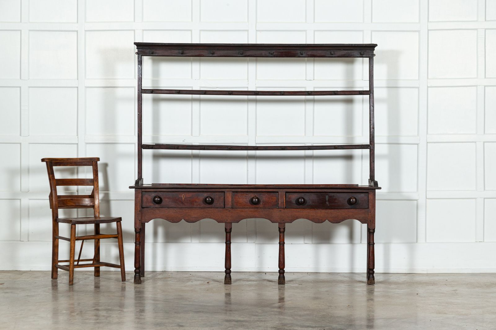 18thc English Oak Dresser, 18th Century And Earlier photo for sale