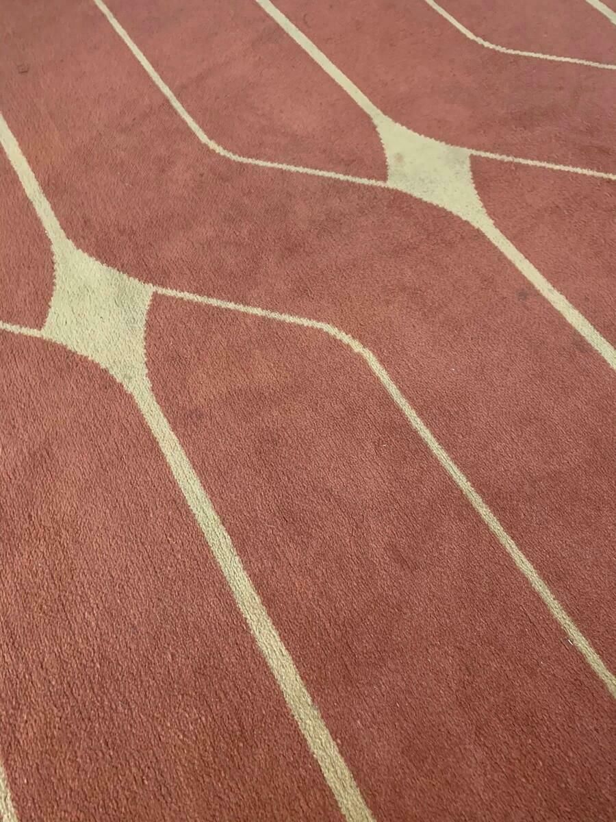 Mid Century Wool Rug, Belgium, 1970s photo for sale