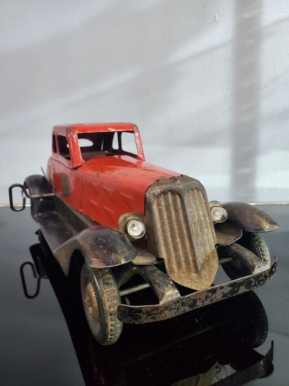 Hoge New York American Fire Chief Car C1930s photo vinterior