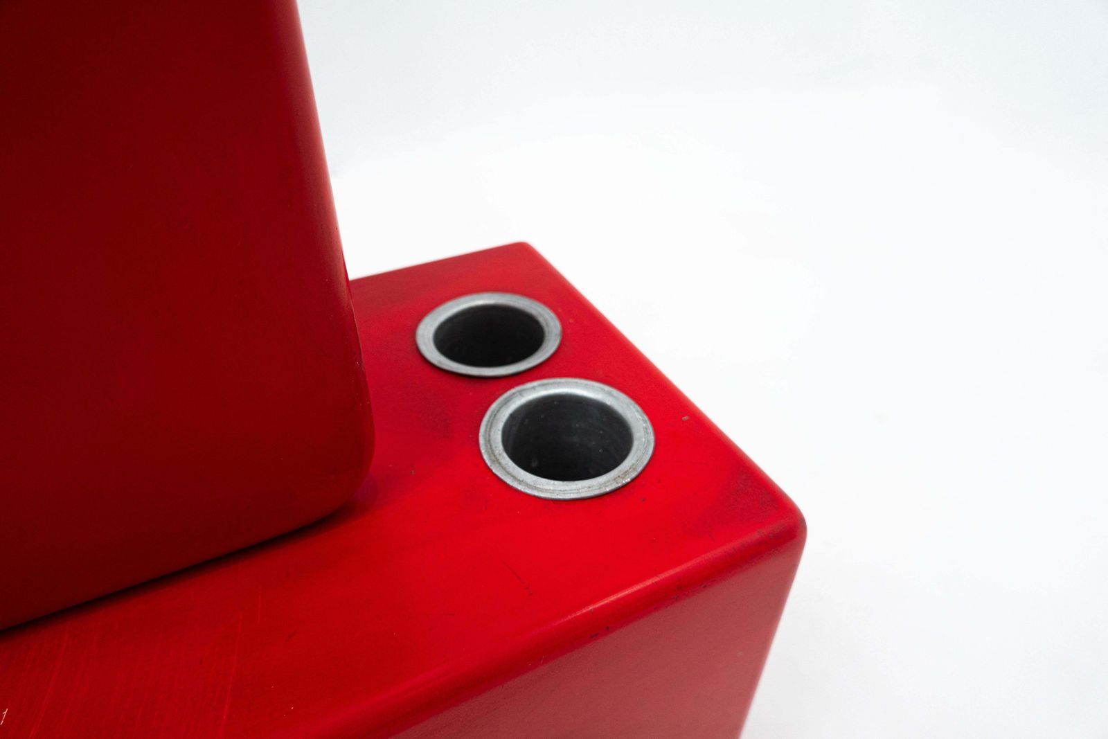 Mid Century Red Modulable Coat Rack By Carlo Di Carli For Fiarm, Italy 1960s photo buy