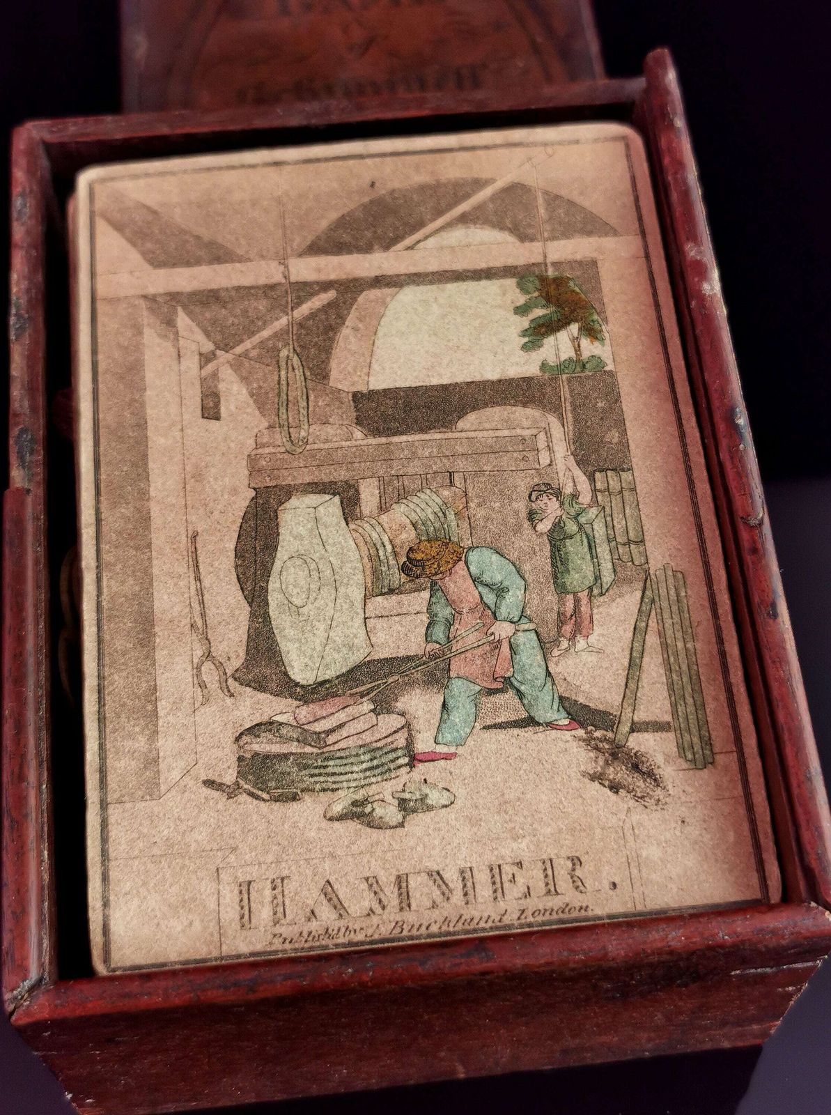 Rare Antique Regency Era Parlour Game, Schimmell Or Bell And Hammer photo Home Decor