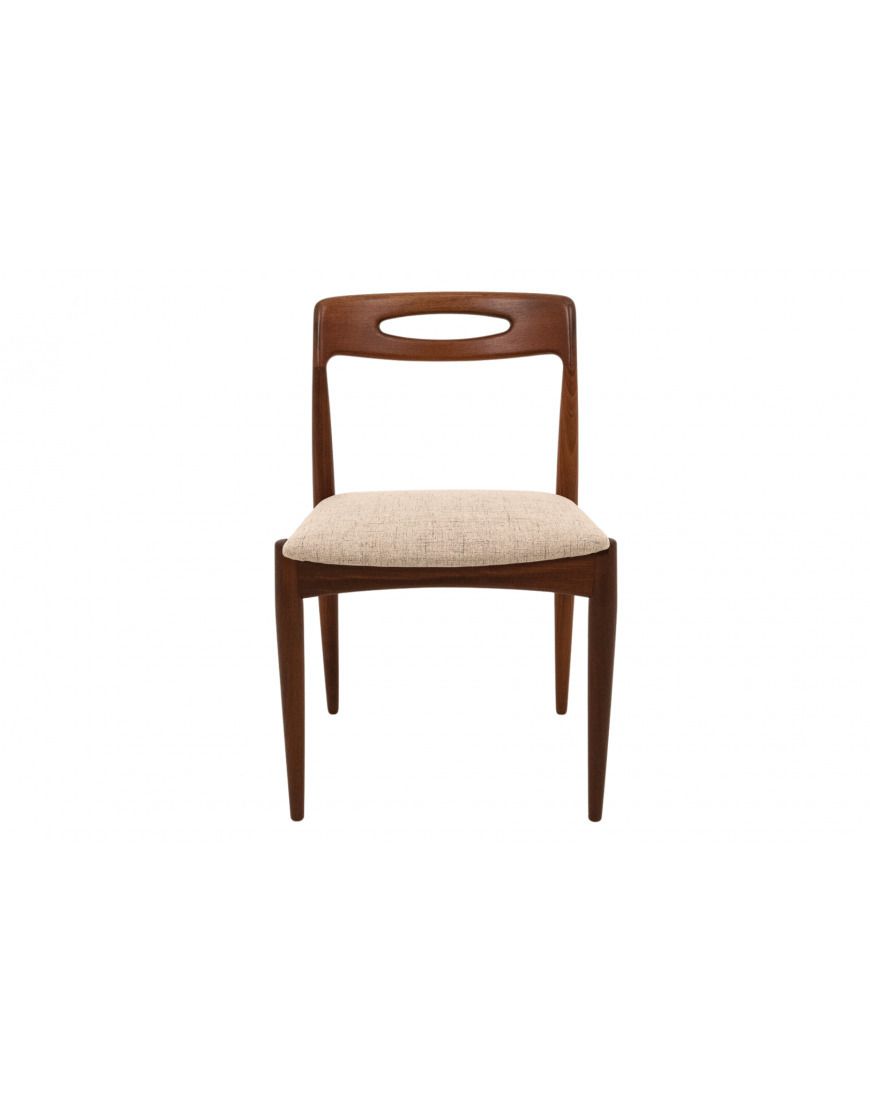 Teak Chairs Designed By Johannes Andersen For Uldum Møbelfabrik, Denmark, 1960. photo 2507.0