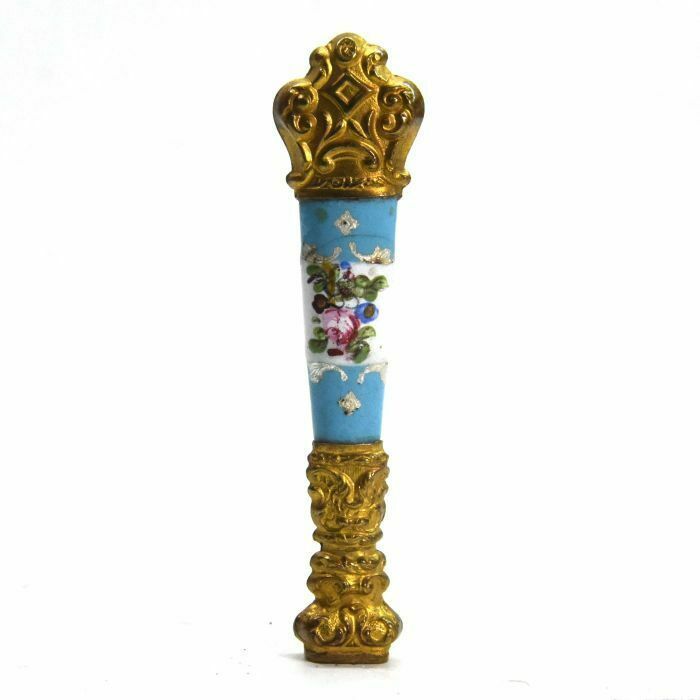 Collectible Porcelain And Bronze Sealing Seal