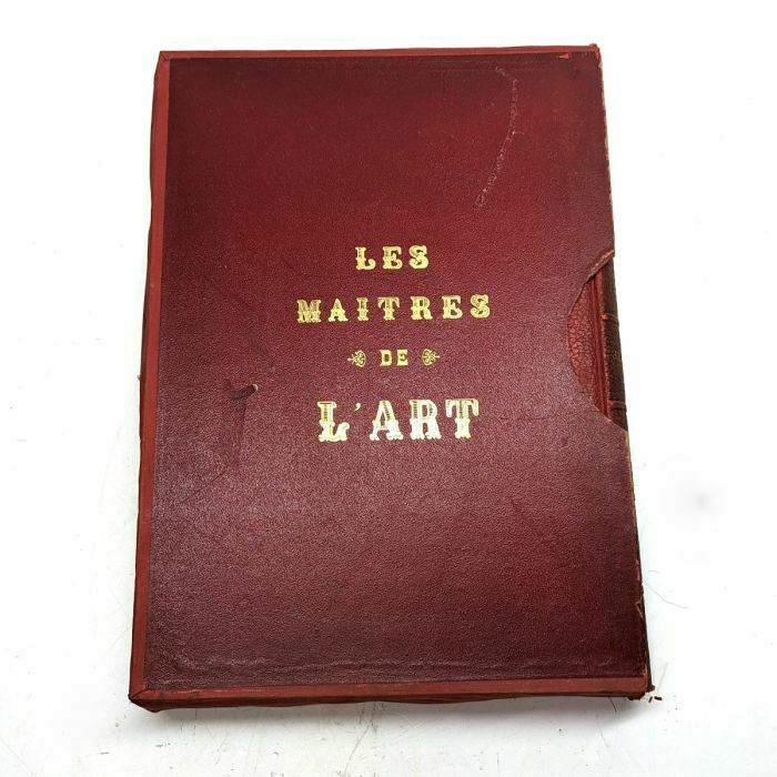 782.0 Old Book   The Masters Of The Art In (X) Volumes 1901 photo