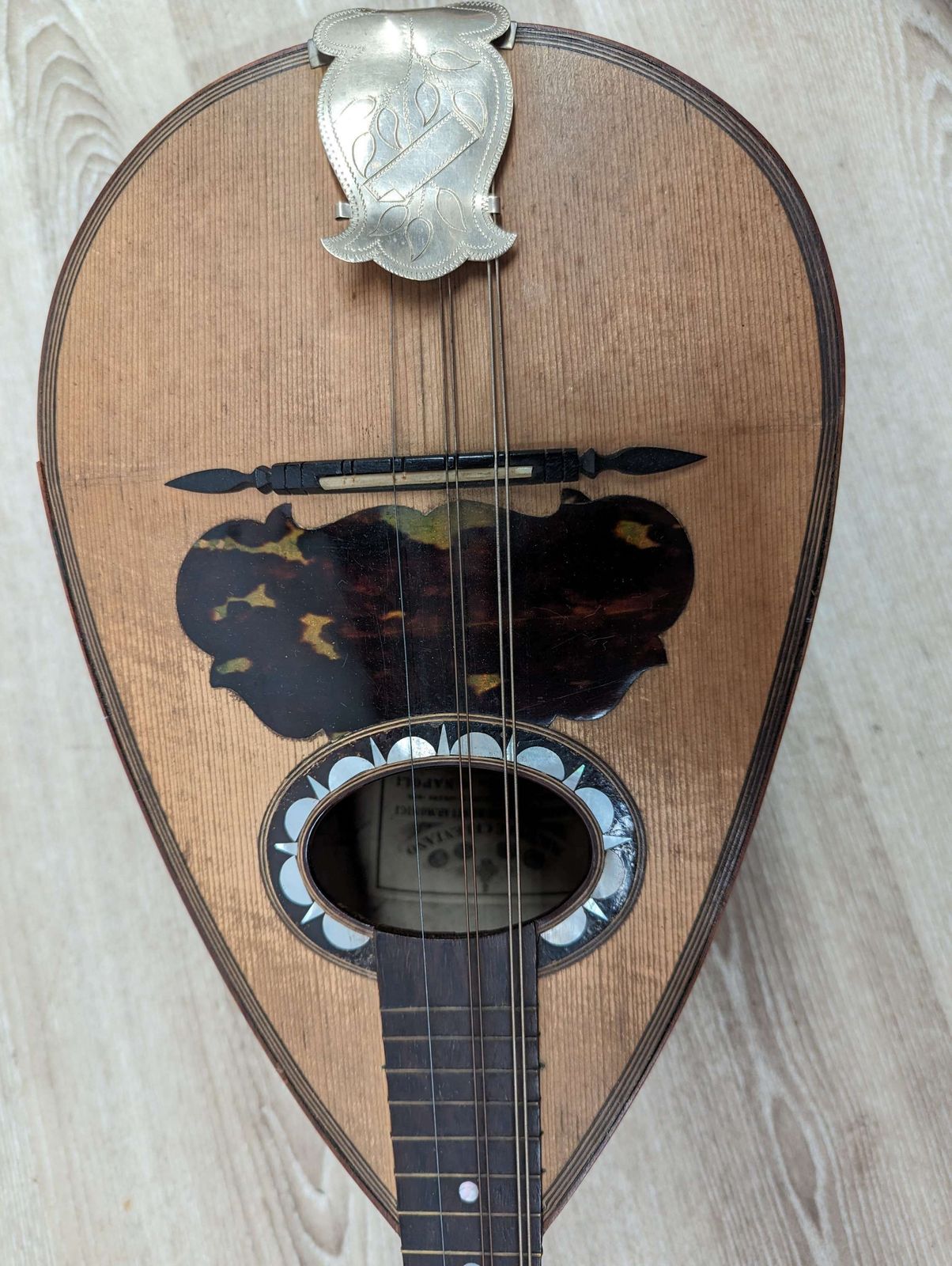 Italian Mandolin, 'Michele Celentano, Napoli photo Home Decor
