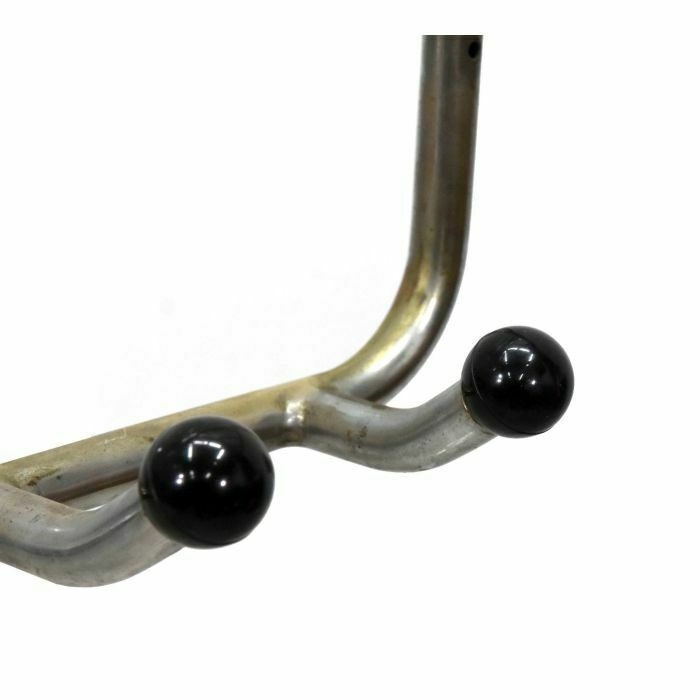 Vintage Chrome Metal Coat Rack 1970 Instagram photo for sale