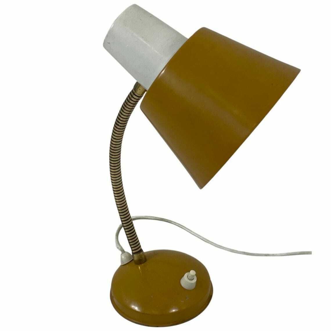 Hala Zeist   Desk Lamp With Gooseneck   Yellow And White photo buy