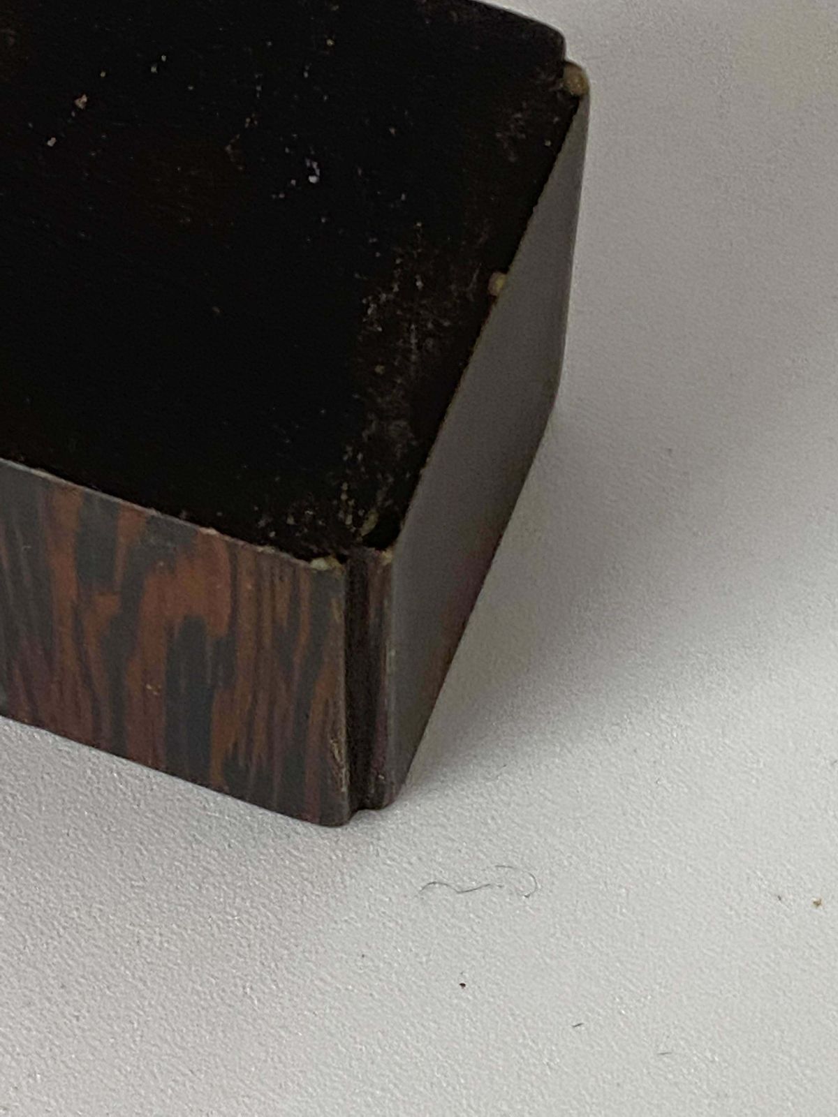 Vietnamese Seal, In Wood And Metal, Brown Color, From Vietnam Cirace 1880 photo Home Decor