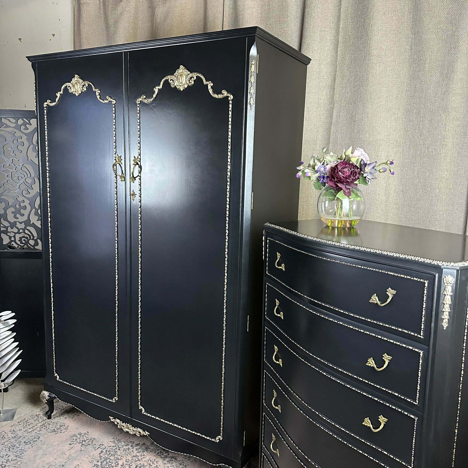 Painted Bedroom Set Wardrobe & Chest Of Drawers Olympus Furniture Bedroom Furniture Set photo Furniture