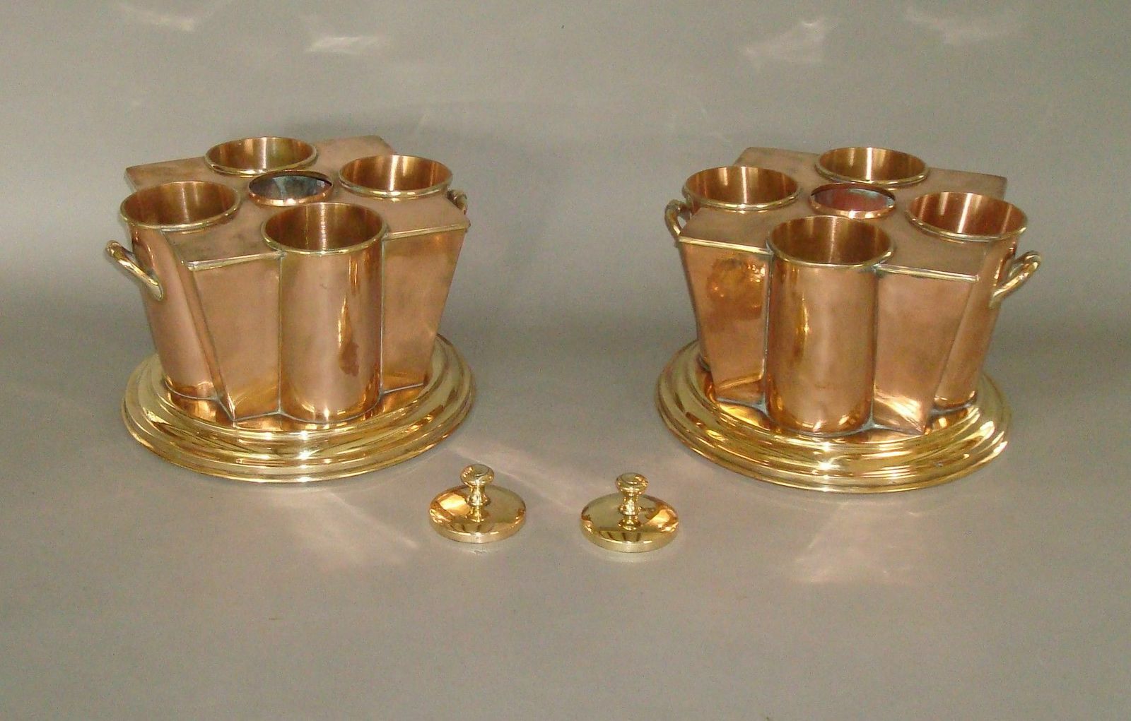 20th Century Pair Of 'White Star Line' Wine Coolers photo vintage