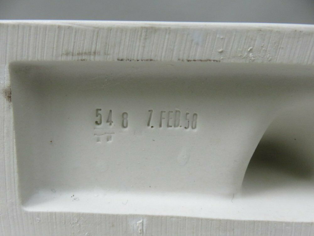 1099.9 Bathroom Tray Wall Console In Porcelain White, 1950s photo