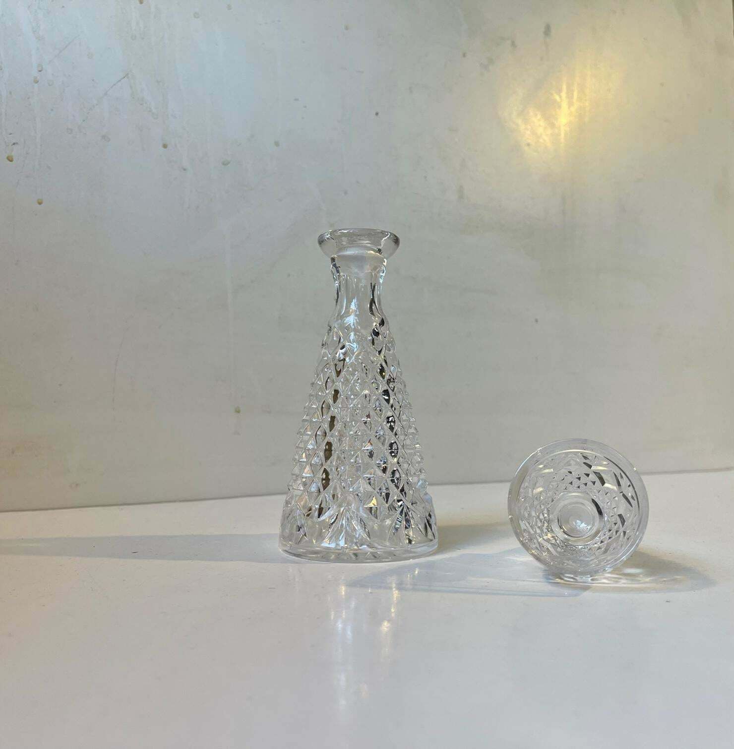 I Drink On My Own, Bohemian Cut Crystal Decanter, 1970s photo furniture