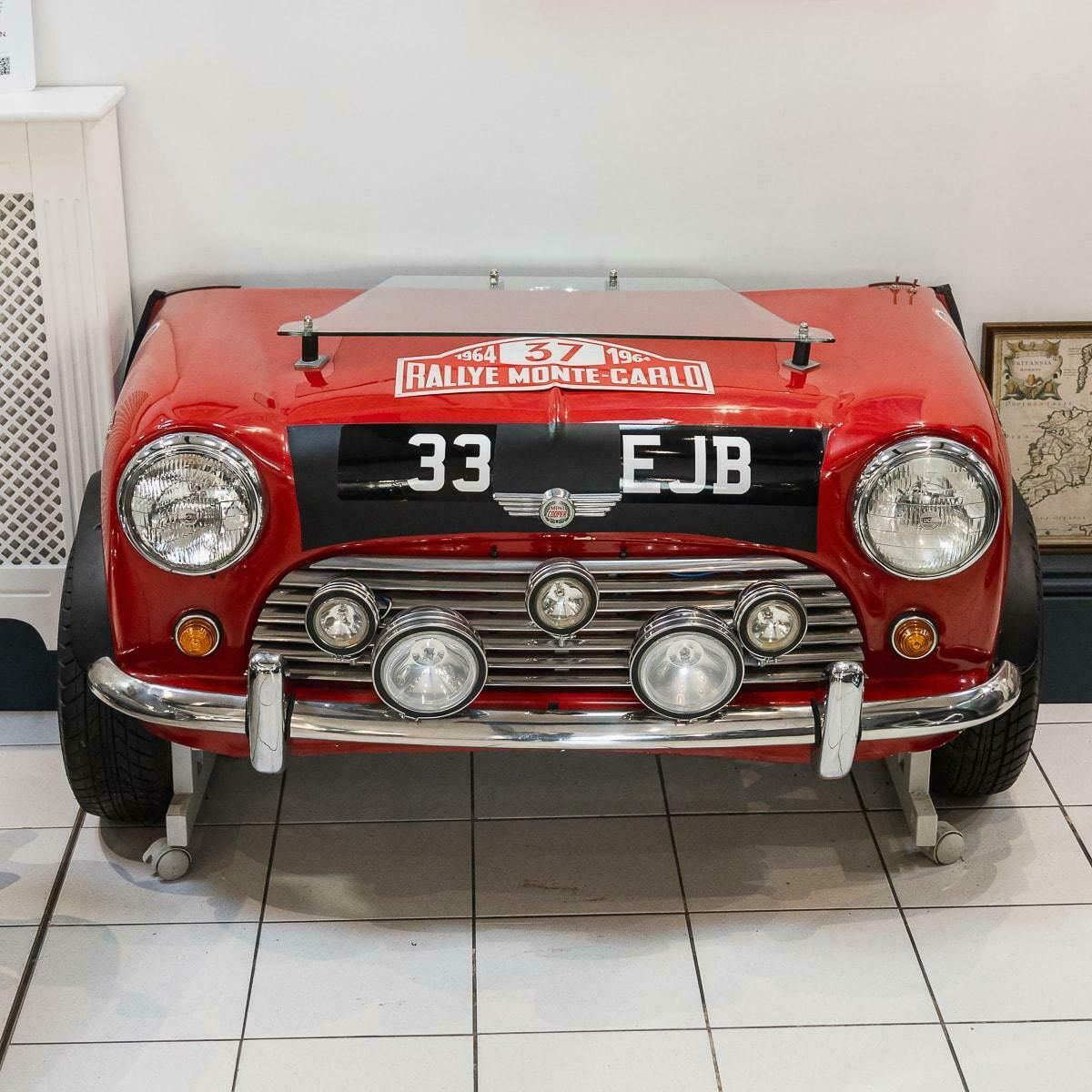 1964 Monte Carlo Rally Replica Mini Front End In The Form Of A Desk photo furniture