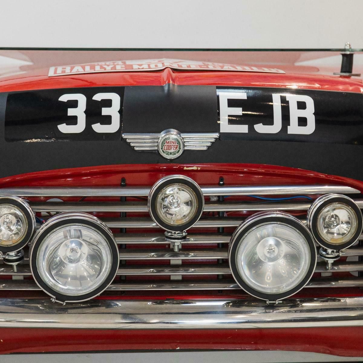 Home Decor 1964 Monte Carlo Rally Replica Mini Front End In The Form Of A Desk photo