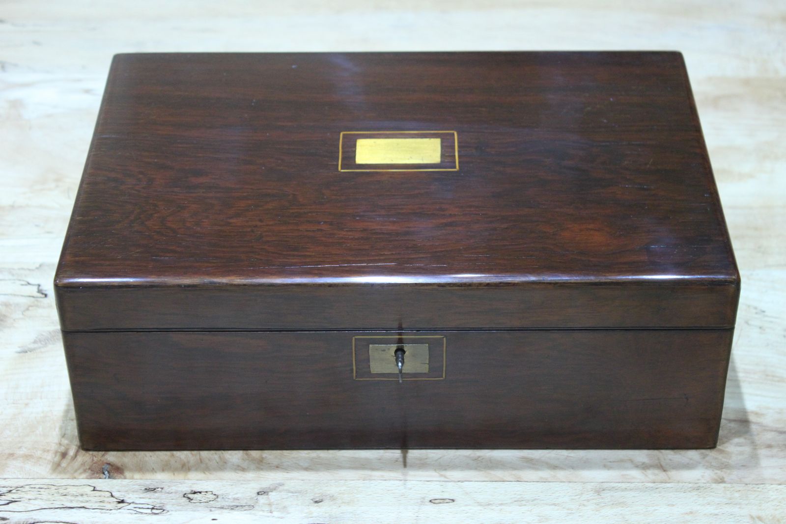 An Early Victorian Rosewood Writing Slope