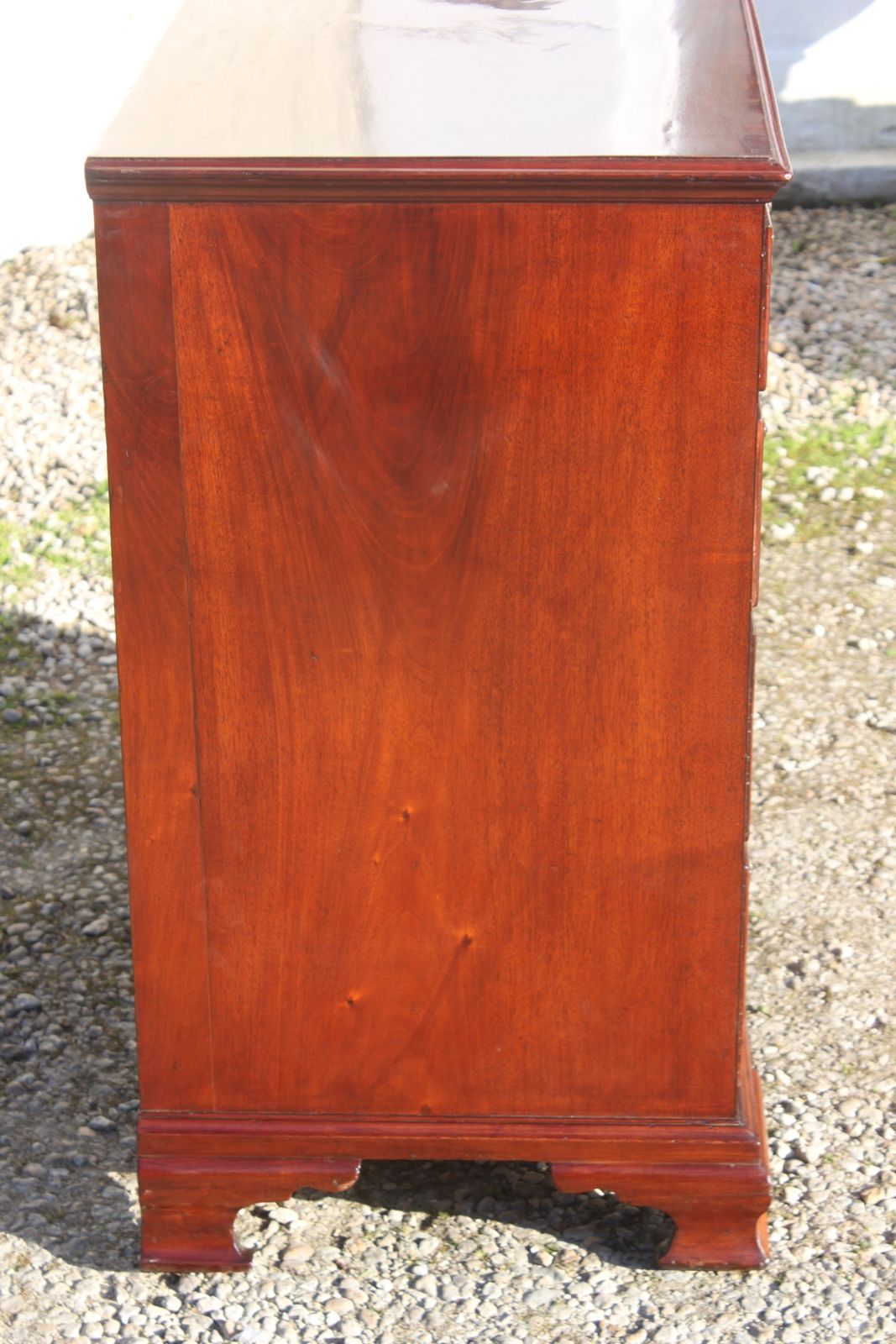 Furniture A Fine Mahogany George III Period Chest Of Drawers photo