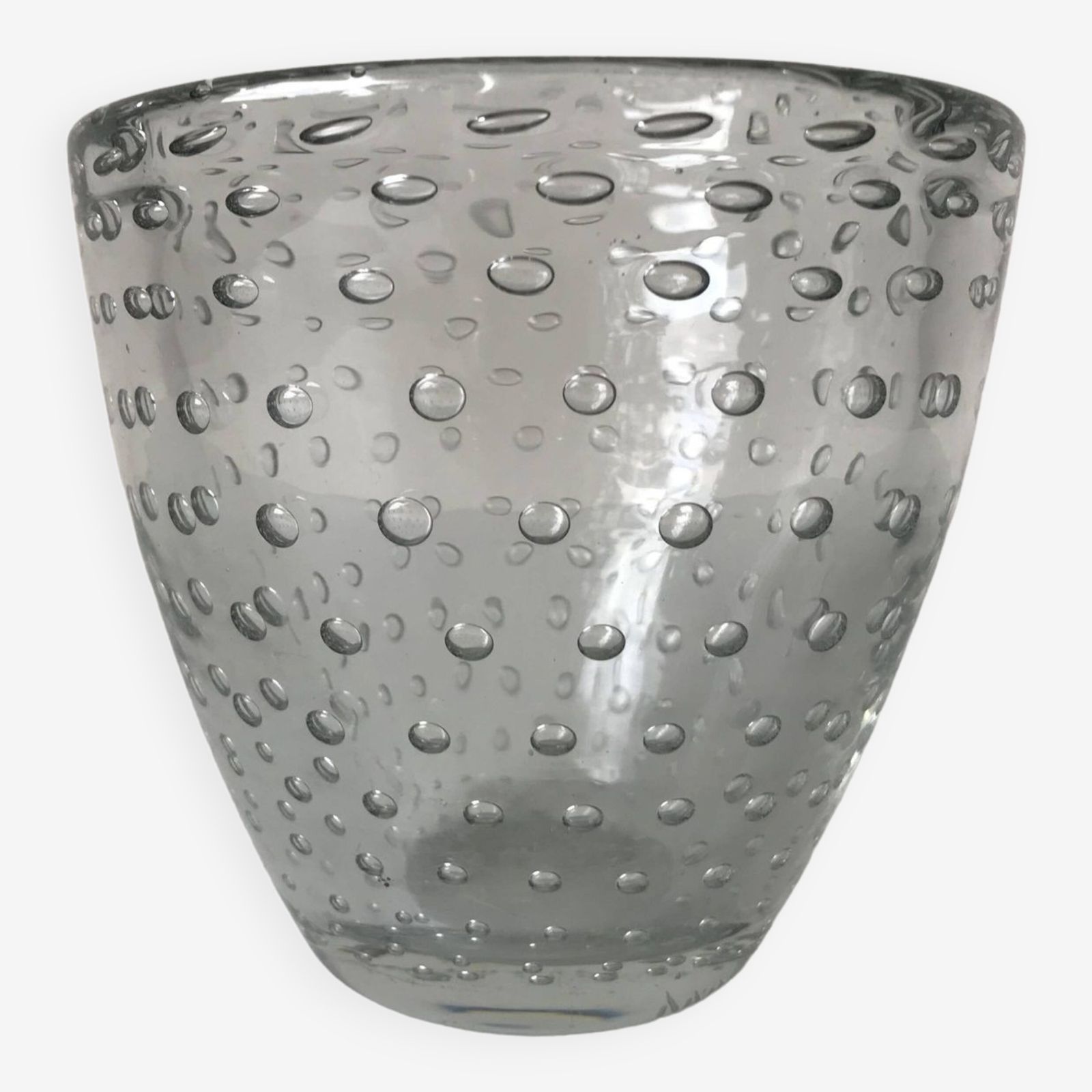Daum Nancy France, Bubble Vase, Circa 1930.