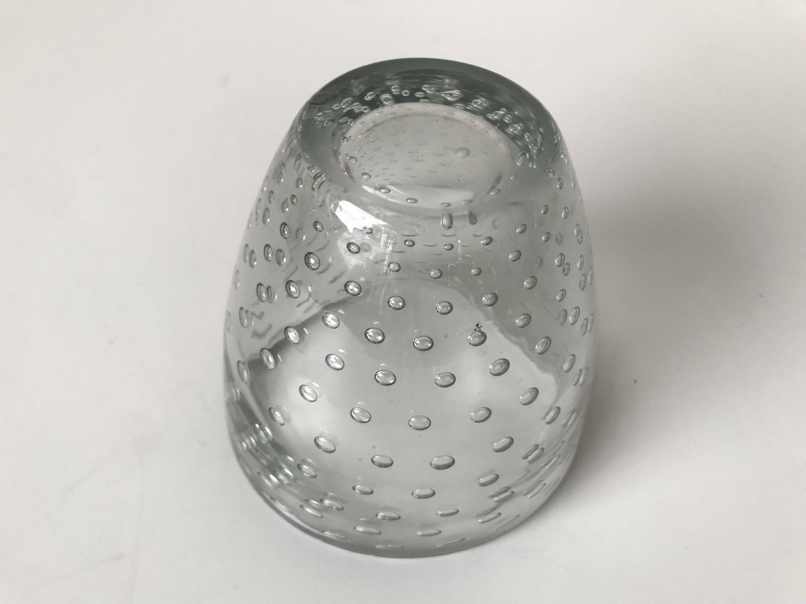 Daum Nancy France, Bubble Vase, Circa 1930. photo vintage