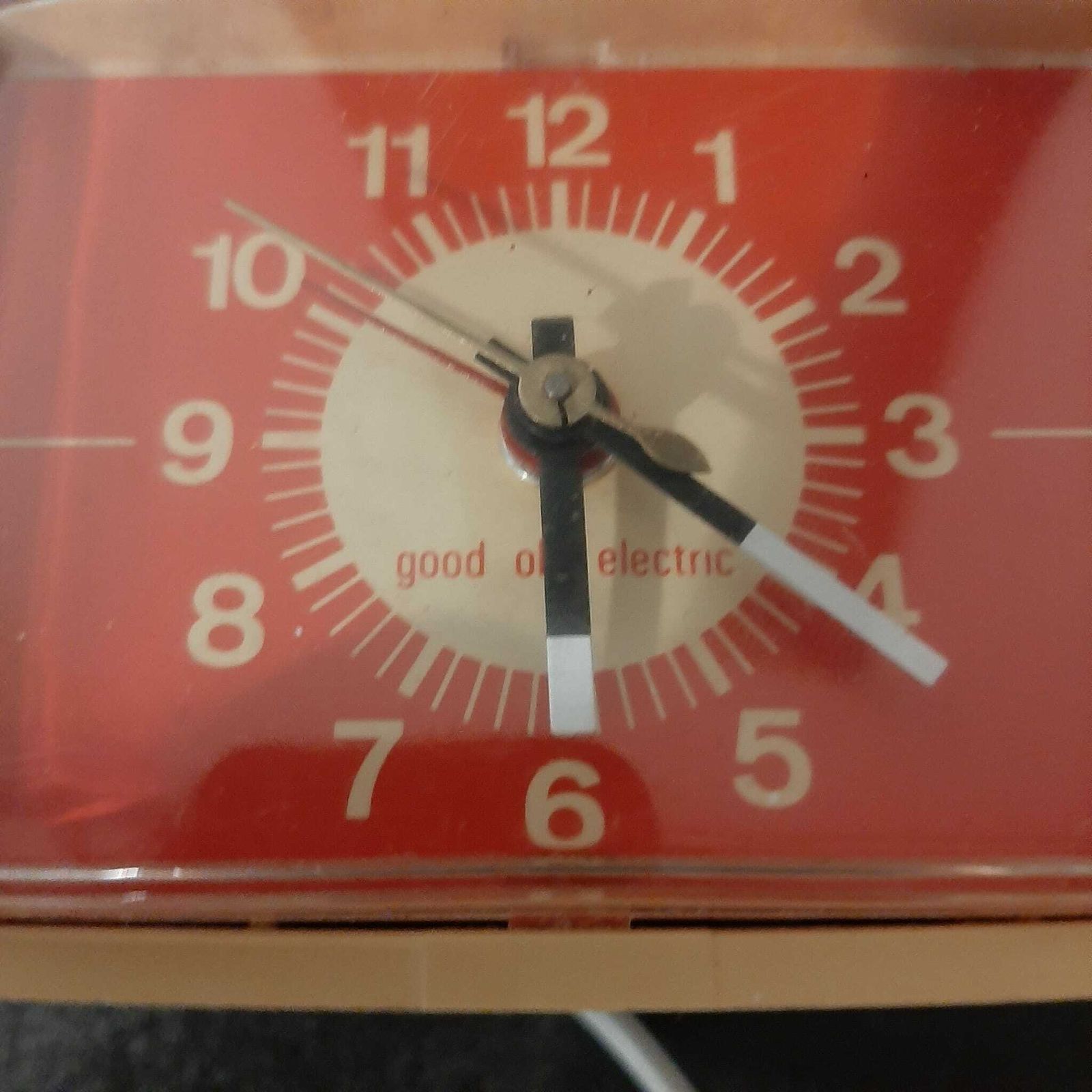 Vintage Electrical Table Clock photo furniture
