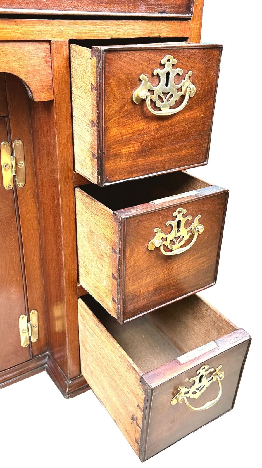 photo for sale Georgian Mahogany Kneehole Desk (England, Circa 1770)