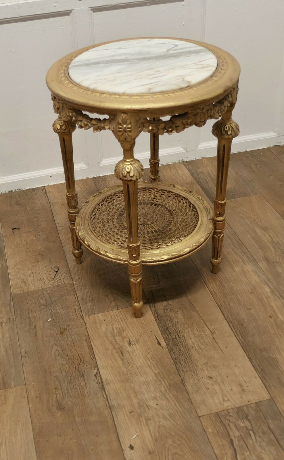 A Superb French 19th Century Gilt Salon Table photo furniture