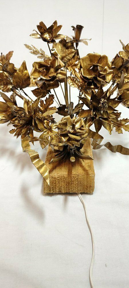 Brass Wall Lamps, France, 1960s, Set Of 2 photo buy