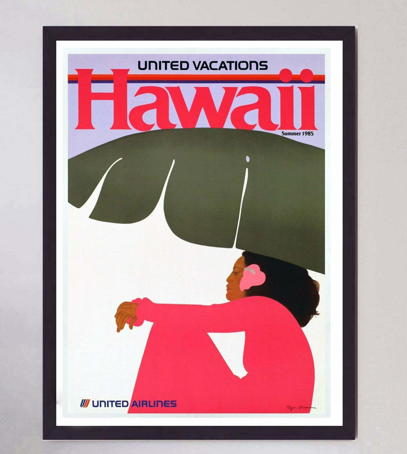 United Airlines   Hawaii, 1980s photo furniture
