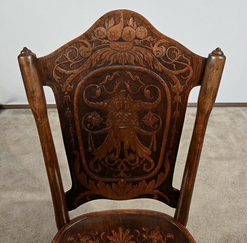 photo for sale Suite Of Four Chairs N°67 By Jacob & Josef Kohn – 1900