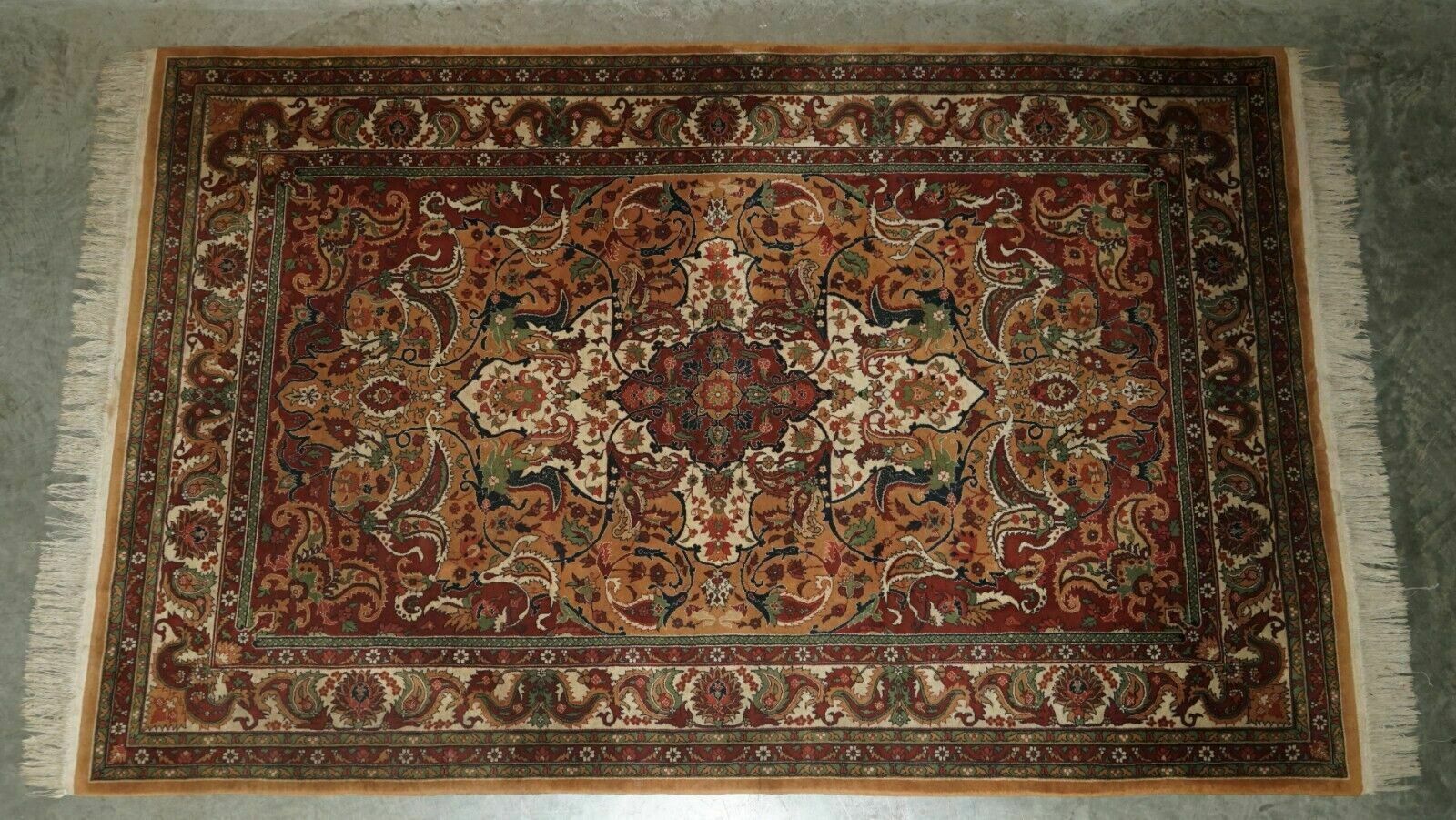 307cm X 181cm Liberty's Vintage Silk Road 100% Wool Pile Hand Made Chinese Rug