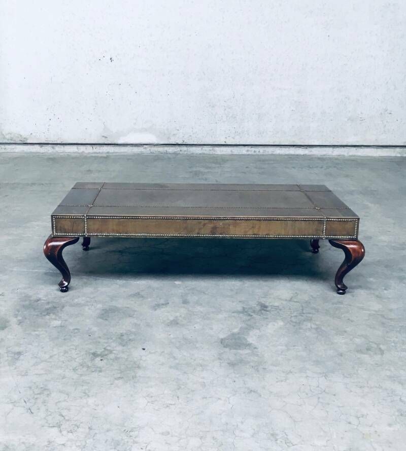 Eclectische Salontafel In Messing, Frankrijk, Ca. Jaren 1960 photo Meubels
