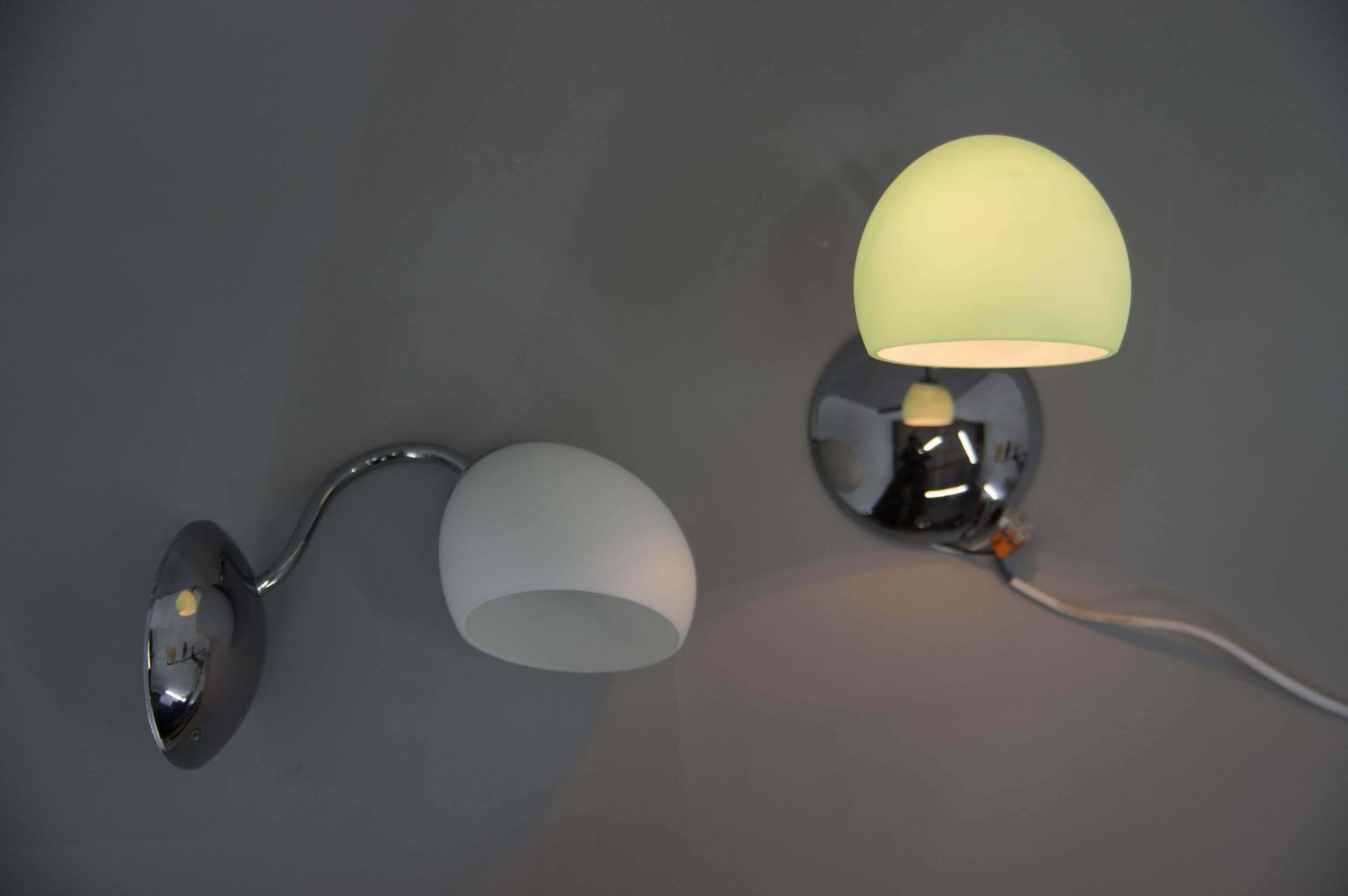 photo for sale Set Of Two Leucos P3 Wall Lights Designed By Toso & Massari, Italy, 2010