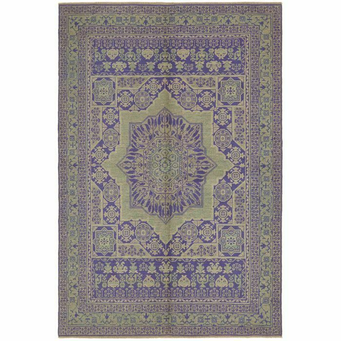 6x8 Purple Oushak Rug   44457, Oriental