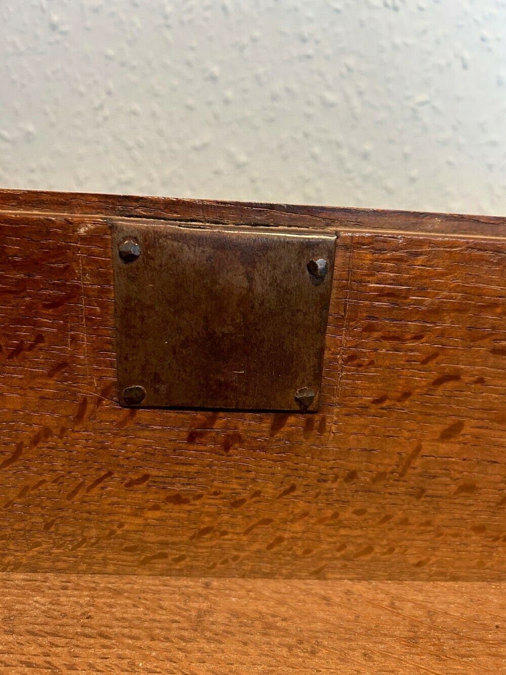 Small George 1st Oak Chest Of Drawers photo vintage