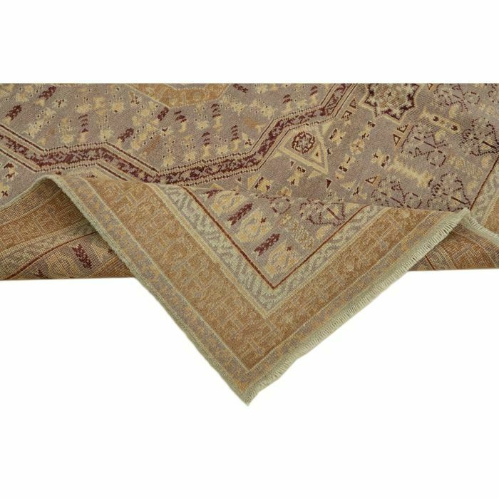 7x9 Beige Oushak Rug   44471, 2010s photo vinterior