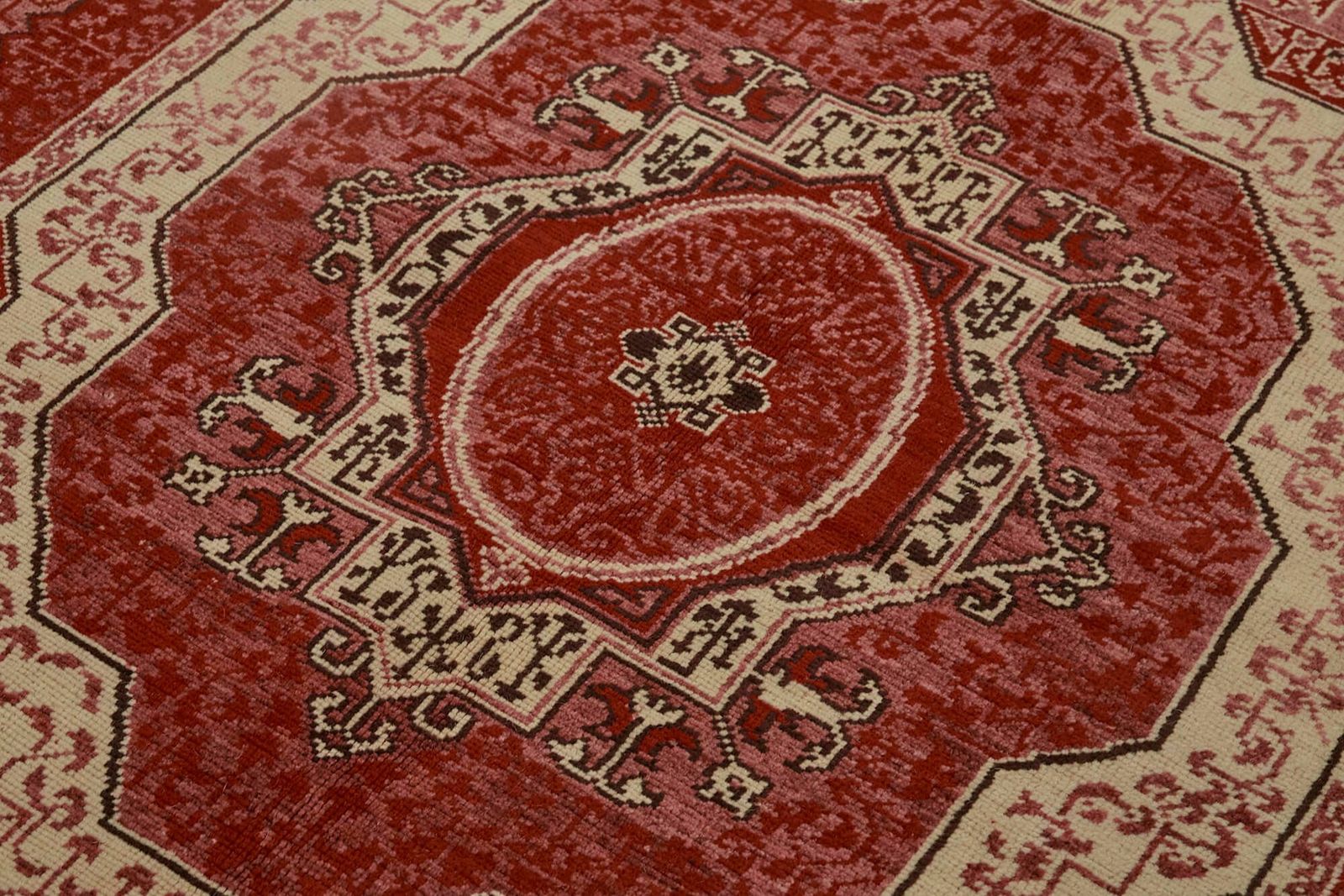 6x8 Red Oushak Rug, Oriental photo 1443.0