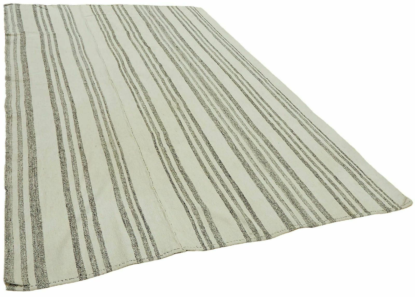 7x12 Beige Hemp Kilim Rug, Oriental photo furniture