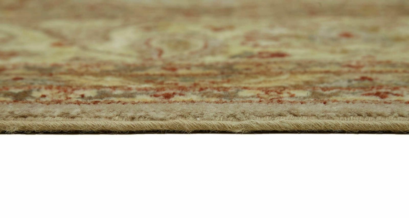 9x13 Beige Vintage Large Area Rug photo vintage