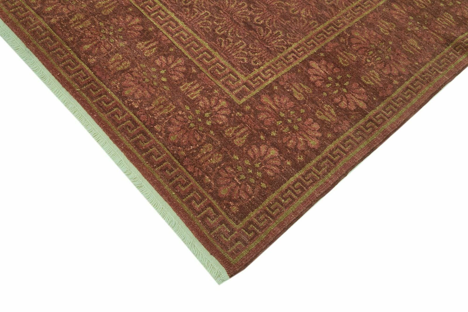 7x9 Red Oushak Rug, Oriental photo Textiles
