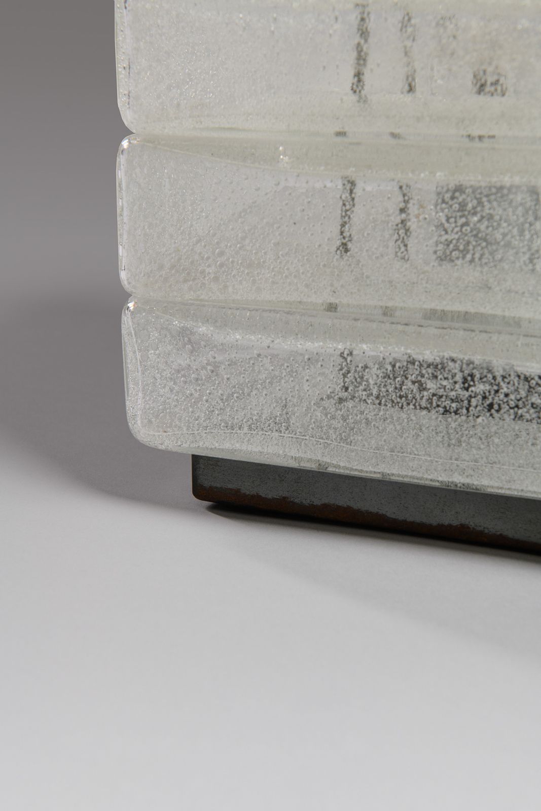 Carlo Nason, Table Lamp In 'Pulegoso' Glass, Murano, Late 1960s photo 3960.0