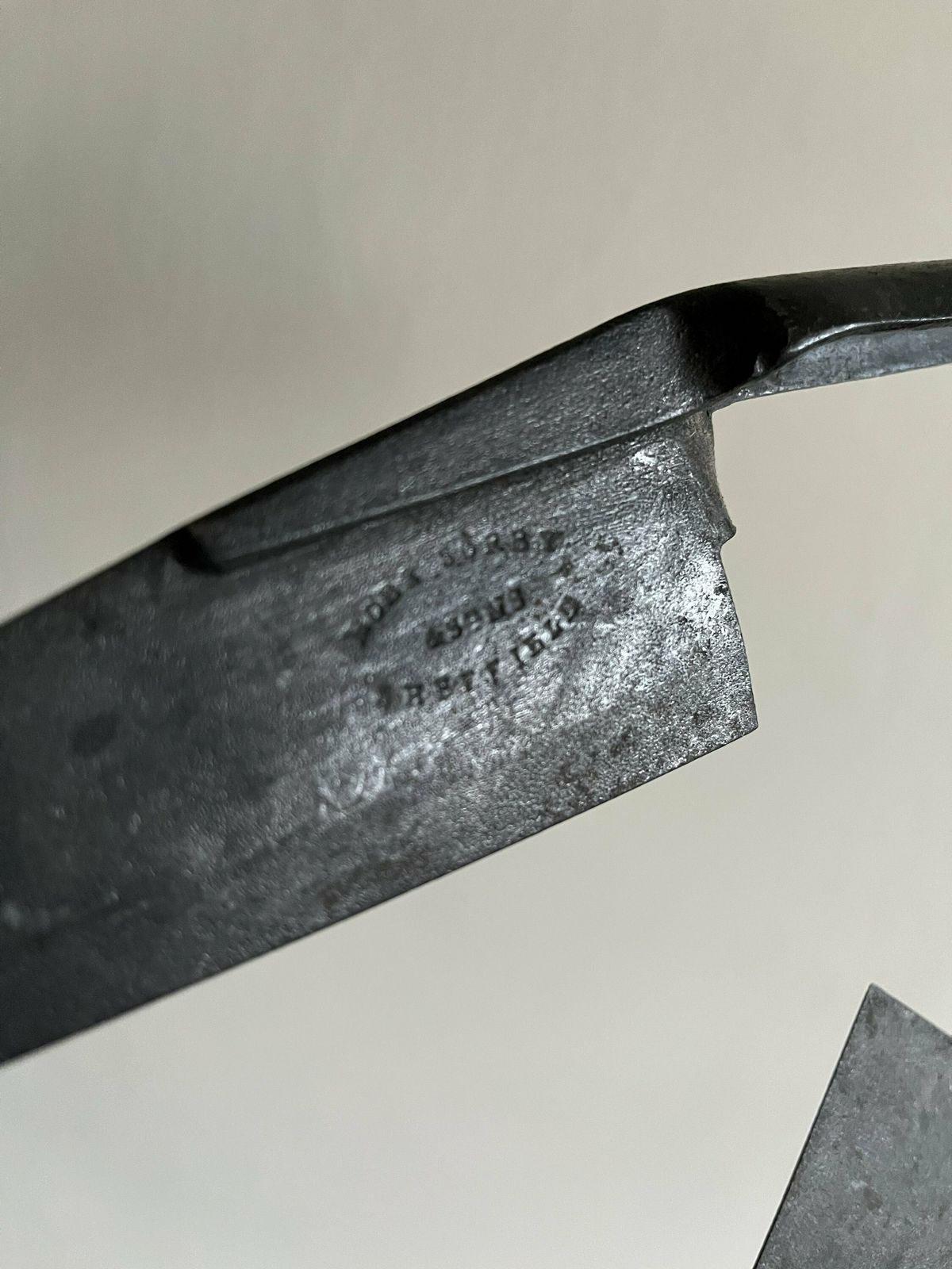 Antique Steel Sheep Shears & Metal Skimmer, Rustic Primitive Farmhouse Style Kitchen Accessories Or Tools photo vintage