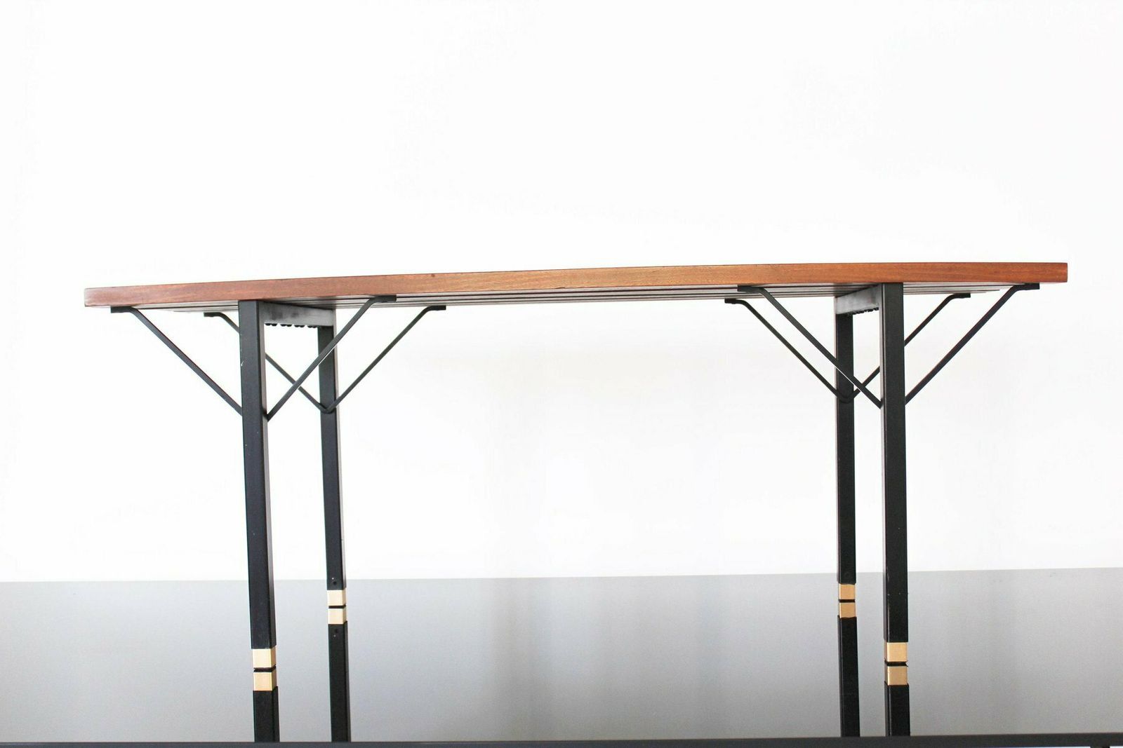 Vintage Rosewood Bench With Shelf, Italy, 1970s photo vintage