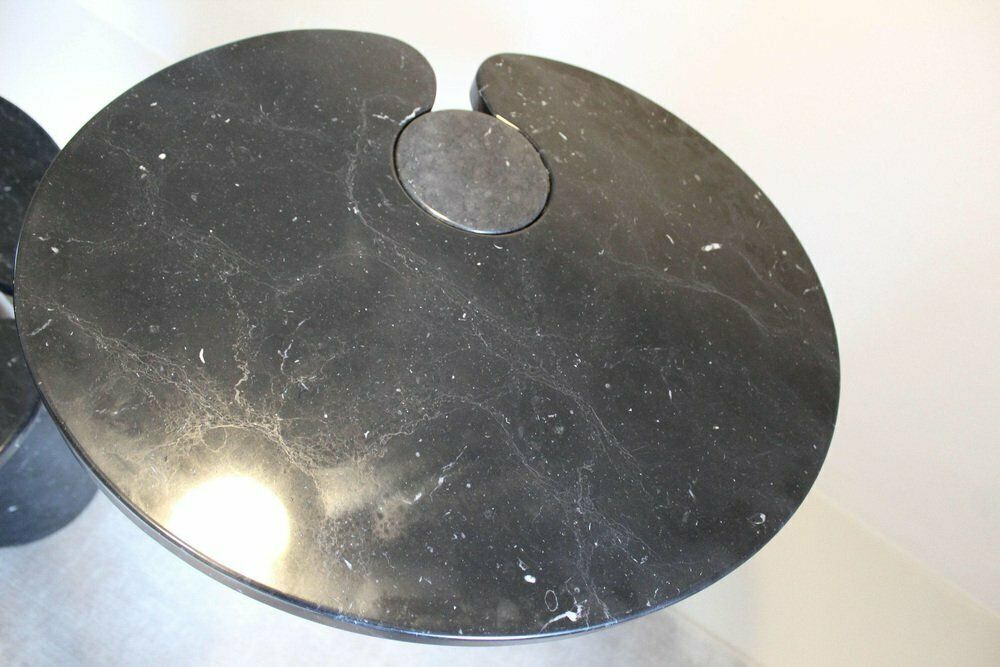 Italian Marble Eros Coffee Tables Series Italian Marble Eros By Angelo Mangiarotti, 1970s, Set Of 2 photo vinterior