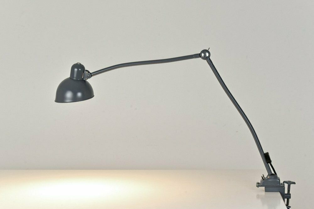 Model 6726a Clamp Light By Christian Dell For Kaiser Idell / Kaiser Leuchten, Germany, 1930s photo vintage