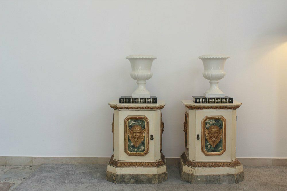 Pair Of Capuani Vases, Italy, 1900s, Set Of 2 photo furniture
