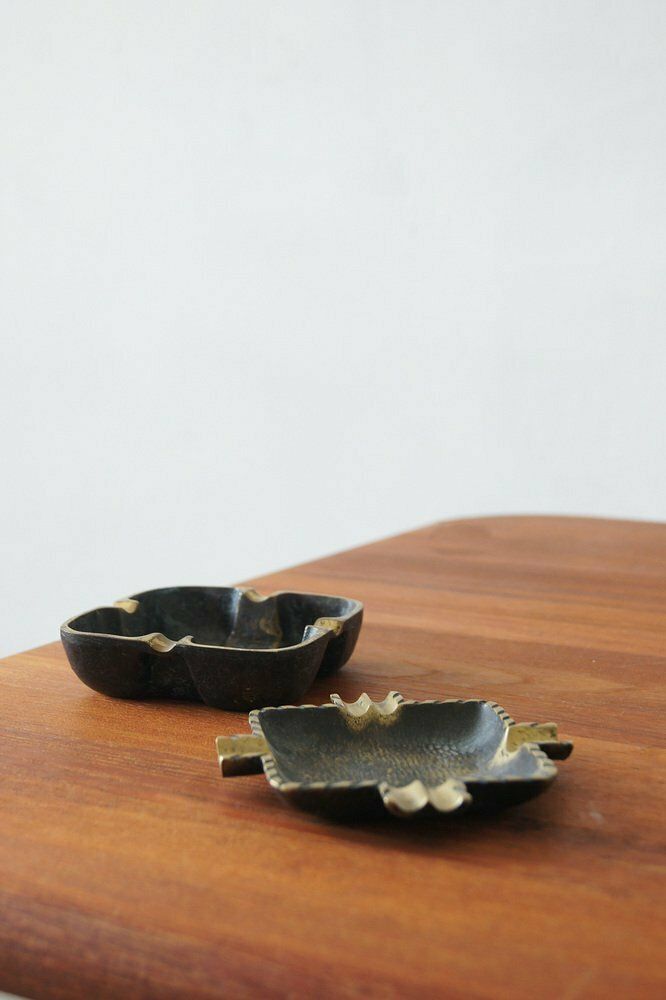 Ashtray In Brass Style From Hagenauer Workshops, 1960s photo Home Decor