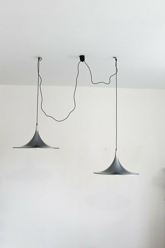 Ceiling Chandeliers By Goffredo Reggiani, Italy, 1980s, Set Of 2 photo vintage