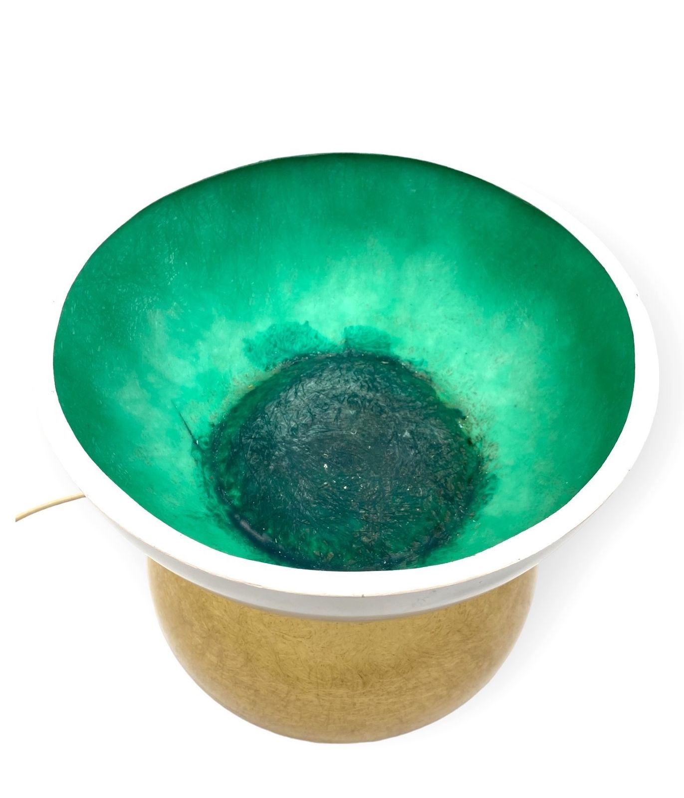 photo buy Planter / Pot Fiberglass Lamp, Luci Milano Italy, 1970s