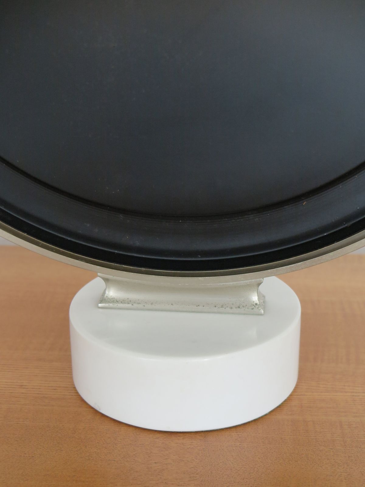 photo for sale Sergio Mazza For Artemide Italian Midcentury Marble And Metal Table Mirror, 1960s