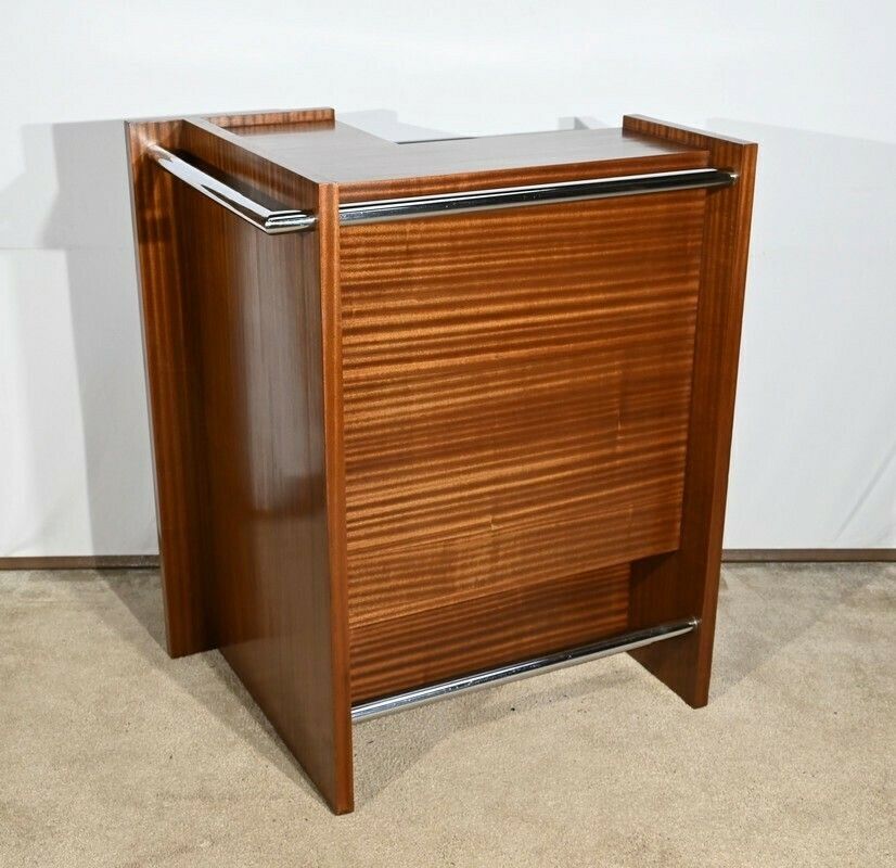Small Apartment Bar In Sapelli Mahogany – 1940